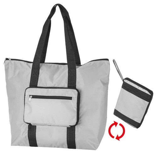 Falttasche handtasche 25l grau - handtasche,