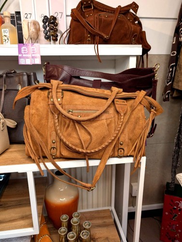Wildleder tasche shopping - wildleder,