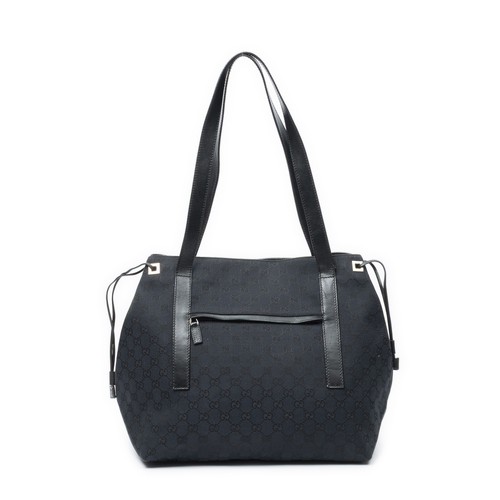 Gucci side drawstring shopping - side,