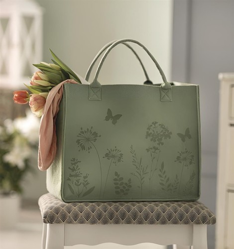 Filz einkaufs tasche - filz,